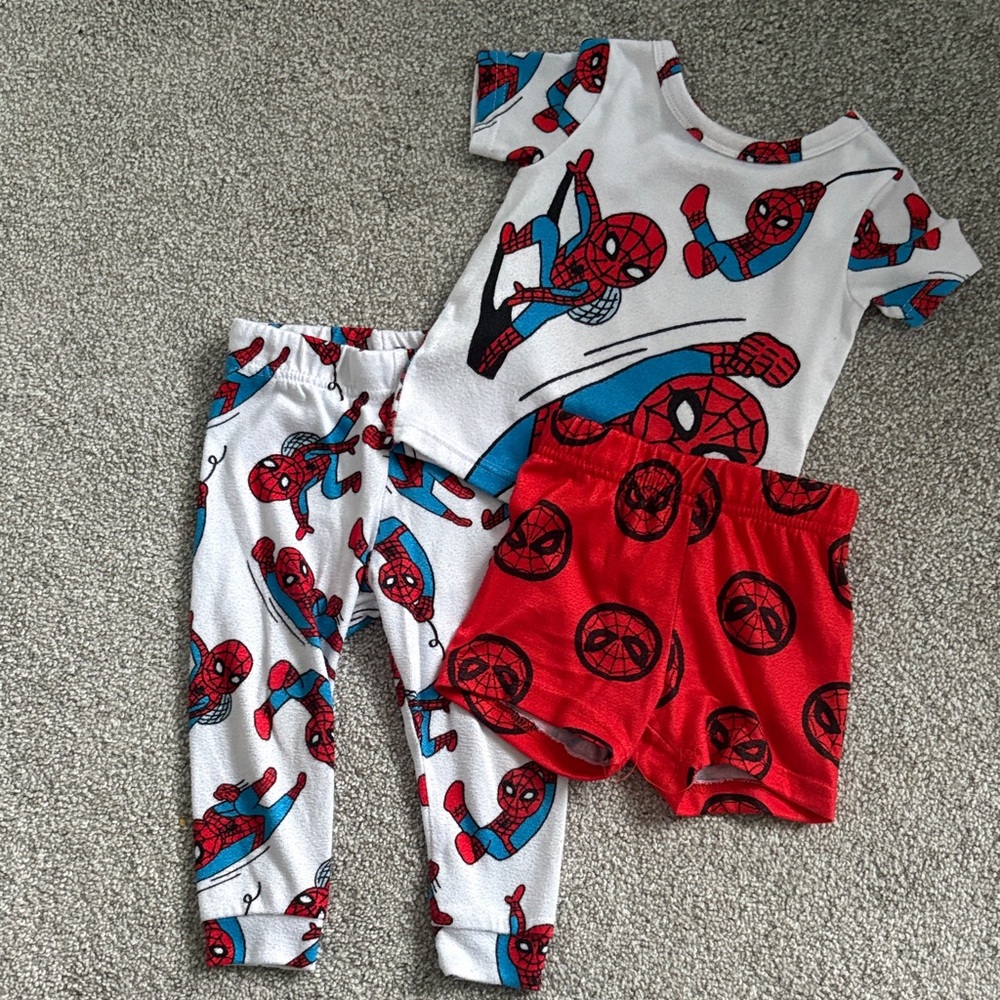 Spider-Man 3-Pc Pajama Set for Toddlers